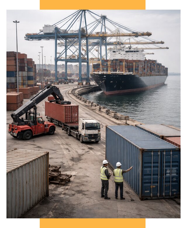 Морские перевозки из Европы от 61974 р. за контейнер | СетСервис-Крб