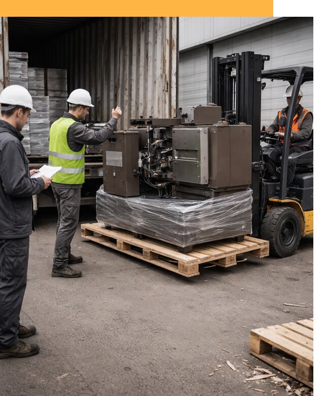 Доставка промышленного оборудования из Европы от 46481