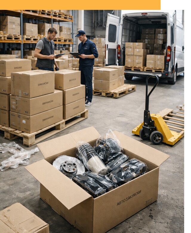 Доставка автозапчастей из Европы от 12911 руб быстро и надёжно