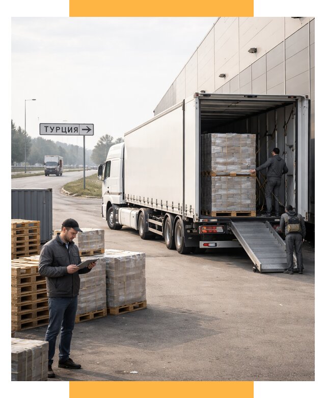 Автоперевозки и доставка фурой из Турции от 123948 р. | СетСервис-Крб