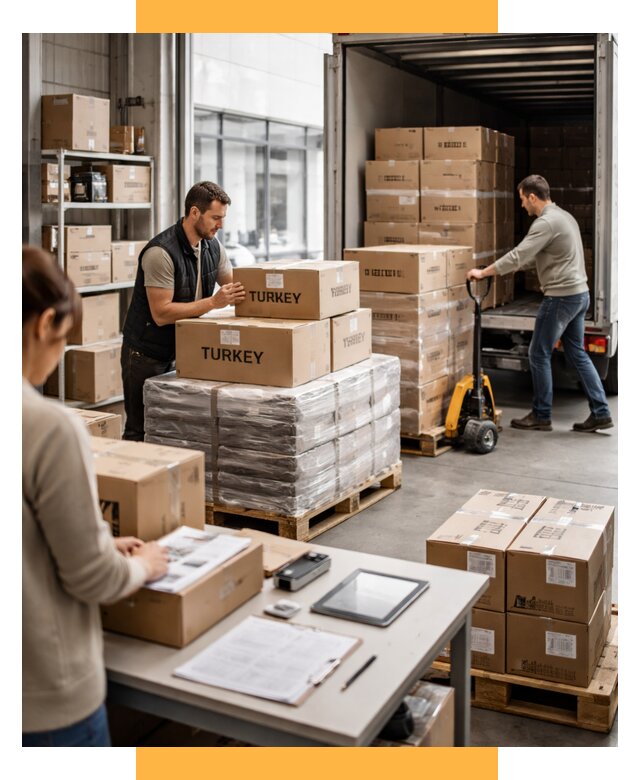 Доставка одежды из Турции от 6714 р. под ключ, СетСервис-Крб