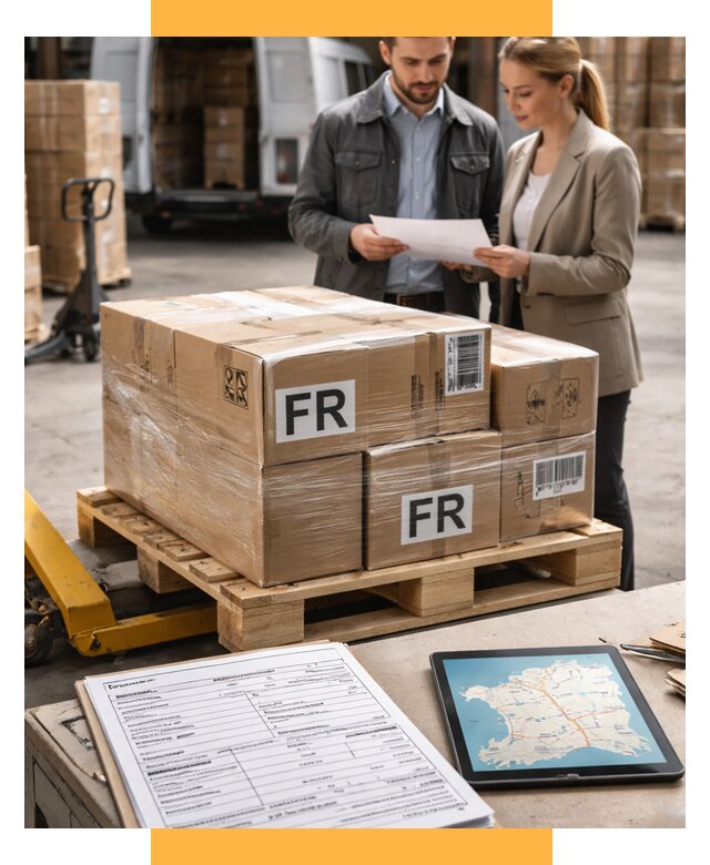 Доставка грузов в Францию от 25823 р., логистика СетСервис-Крб