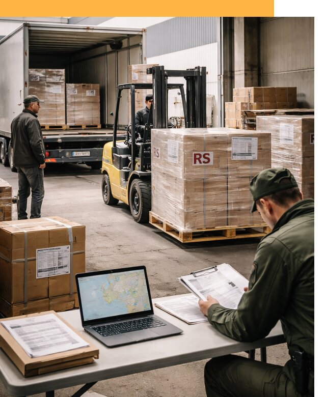 Доставка грузов в Сербию от 46481 руб, международные перевозки