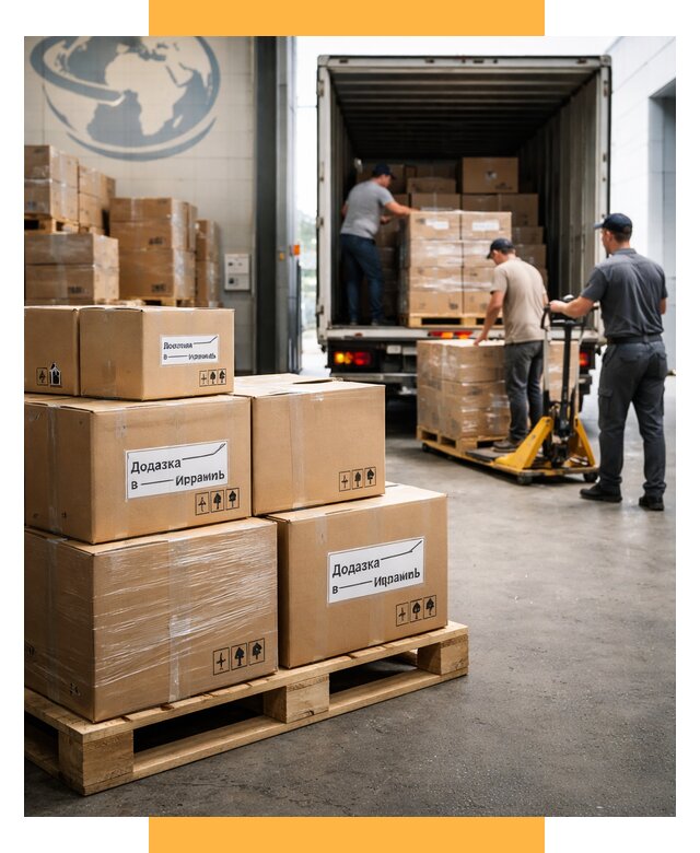 Доставка грузов в Израиль и экспорт от 46481 р. СетСервис-Крб