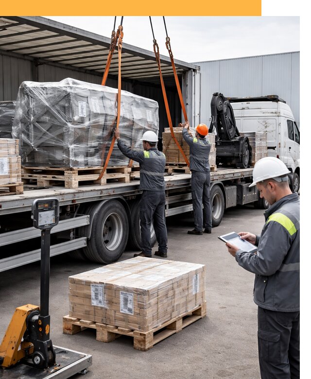 Перевозка крупного оборудования по миру от 30987 руб