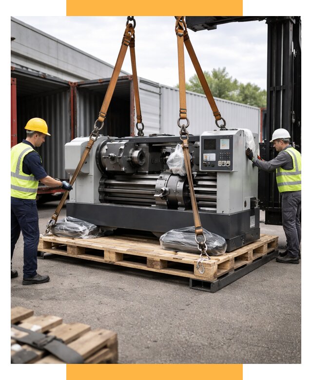 Перевозка станков и таможня от 61974 р. | СетСервис-Крб логистика