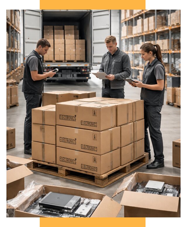 Перевозка электроники и таможня под ключ от 12911 р. | СетСервис-Крб