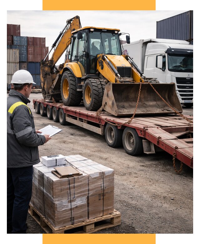 Международная перевозка спецтехники от 46481 р., СетСервис-Крб