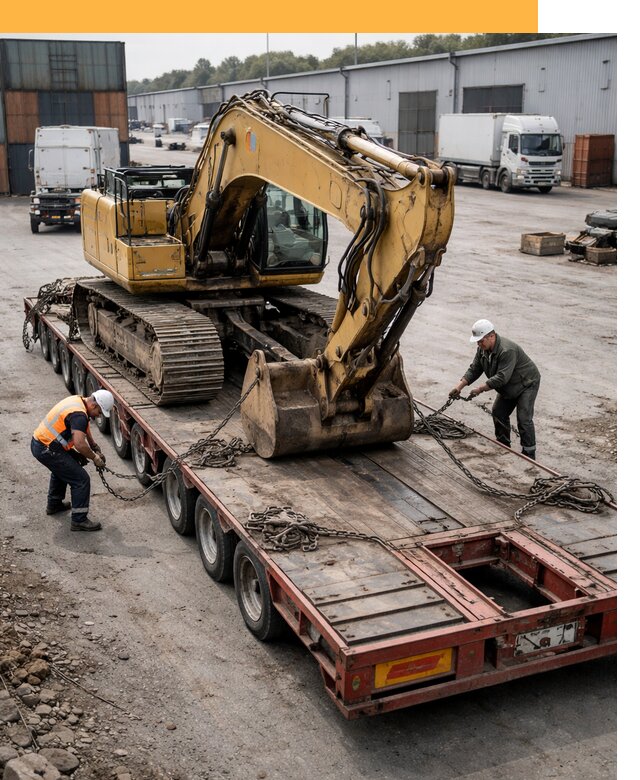 Перевозка спецтехники по России и миру от 46481 руб