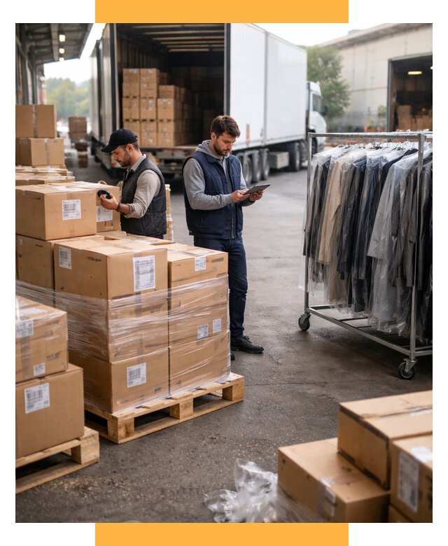 Перевозка и доставка одежды из Китая от 7747 р., СетСервис-Крб