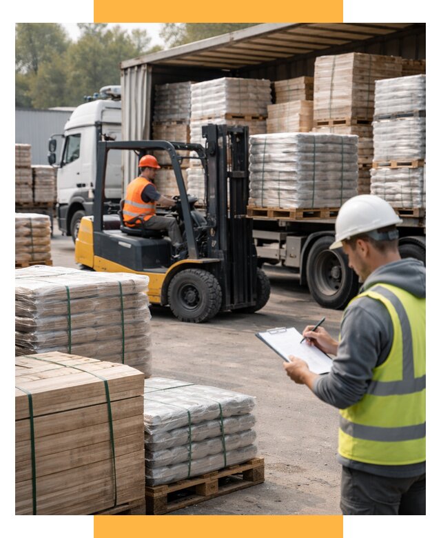 Перевозка строительных материалов от 5681 р. | СетСервис-Крб