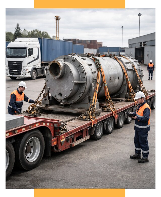 Перевозка тяжеловесных грузов под ключ от 154935 р. | СетСервис-Крб