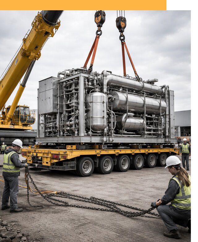 Перевозка тяжеловесных грузов по миру от 154935 руб