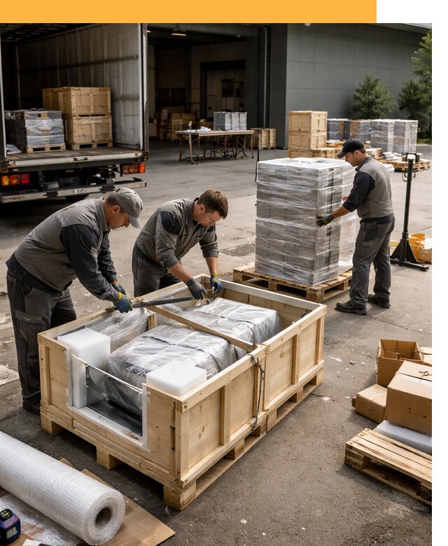 Перевозка выставочных грузов по миру от 25823 руб за м2 с таможней