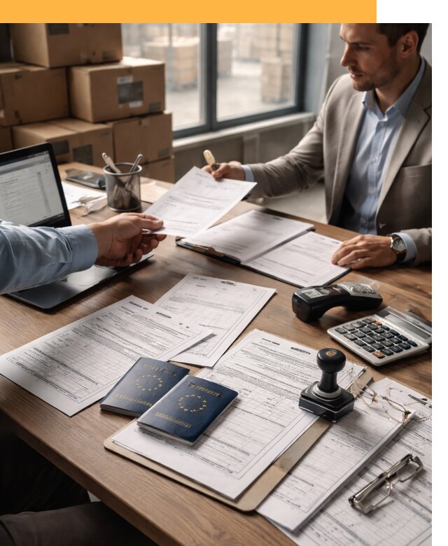 Таможенное оформление грузов из Европы от 8780 руб