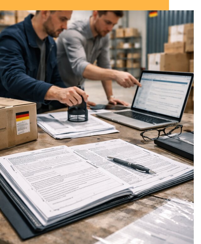 Таможенное оформление грузов из Германии от 9296 руб.