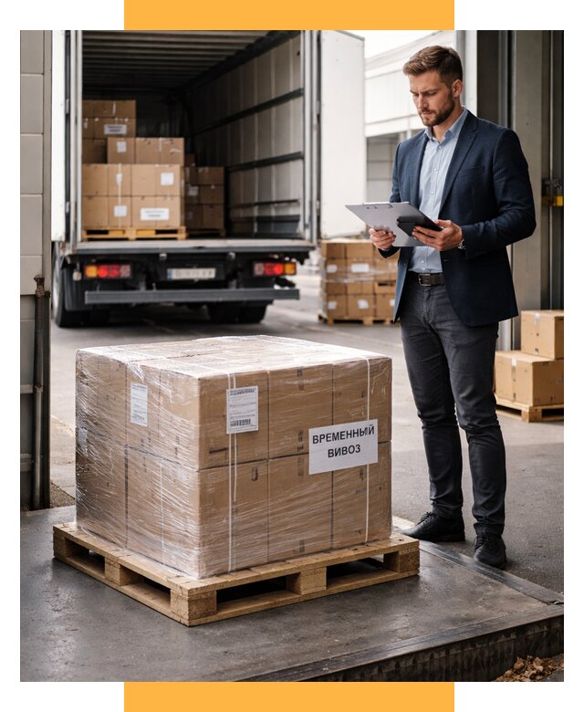 Временный вывоз товаров под ключ от 8263 р. | СетСервис-Крб