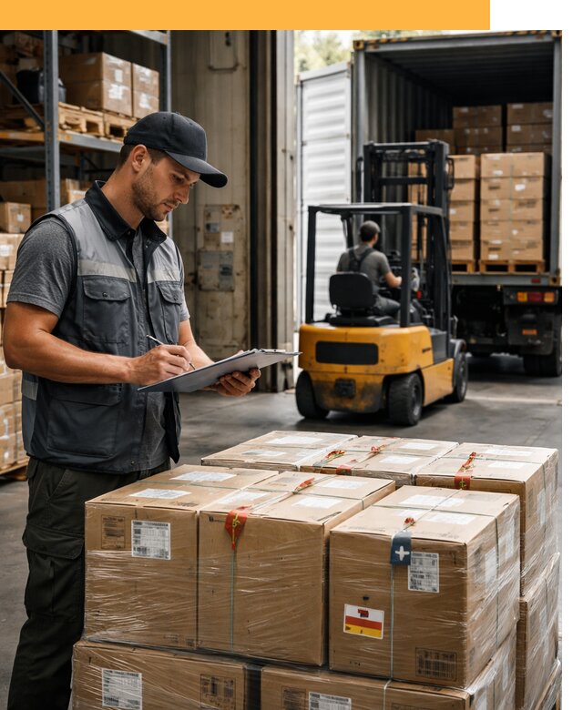 Реэкспорт товаров с таможенным оформлением и доставкой от 12395