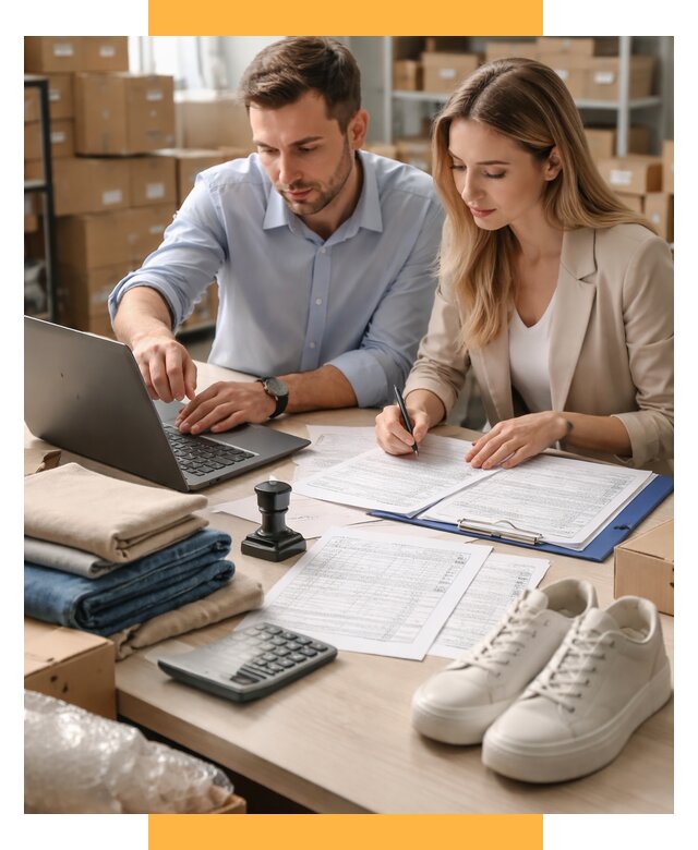 Таможенное оформление одежды и обуви от 6714 р. | СетСервис-Крб