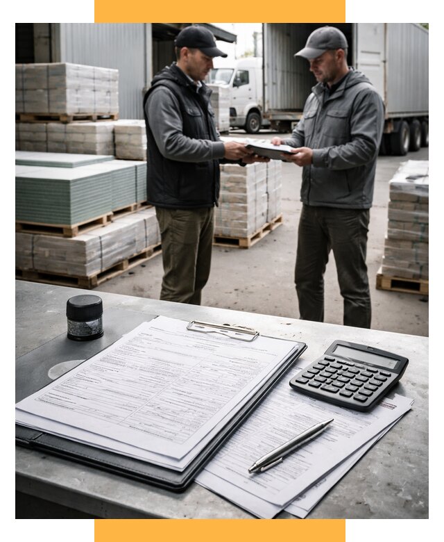 Таможенное оформление стройматериалов от 8780 р. | СетСервис-Крб