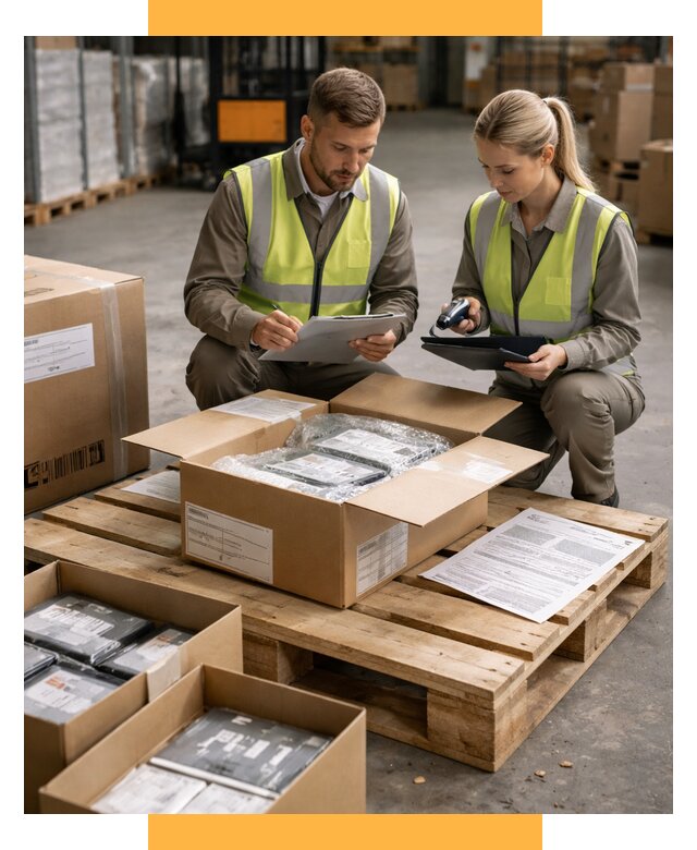 Инспекция товара перед отправкой от 4648 р. | СетСервис-Крб